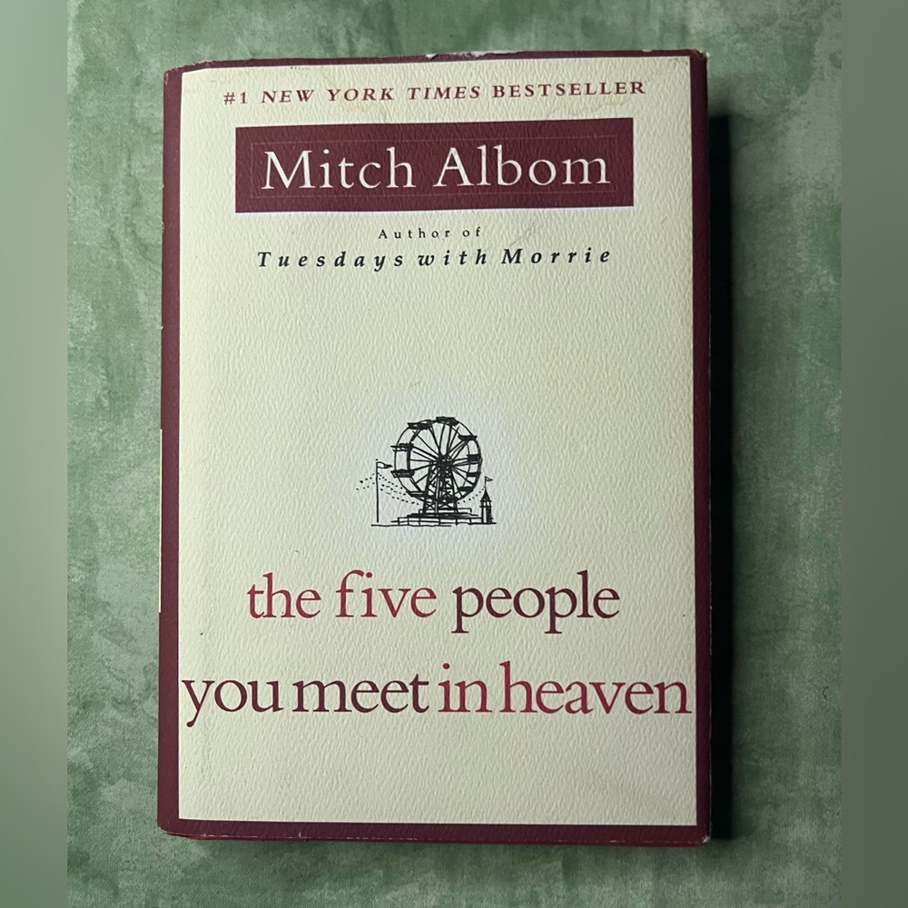 The Five People You Meet in Heaven by Mitch Albom Hardback Book